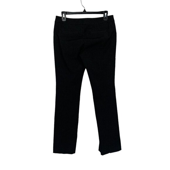 Ecru Gray Textured Dress Pants Mid Rise Trouser Career Office Wear 2 - Picture 3 of 6
